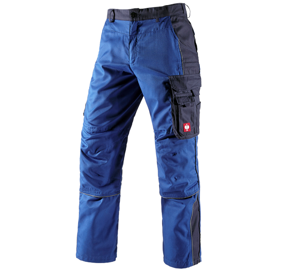 Pantaloni: Pantaloni e.s.active + blu reale/blu scuro