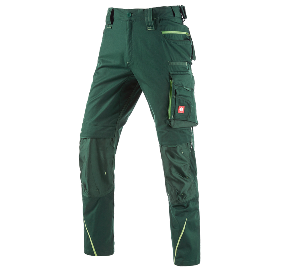 Pantaloni: Pantaloni invernali e.s.motion 2020, uomo + verde/verde mare