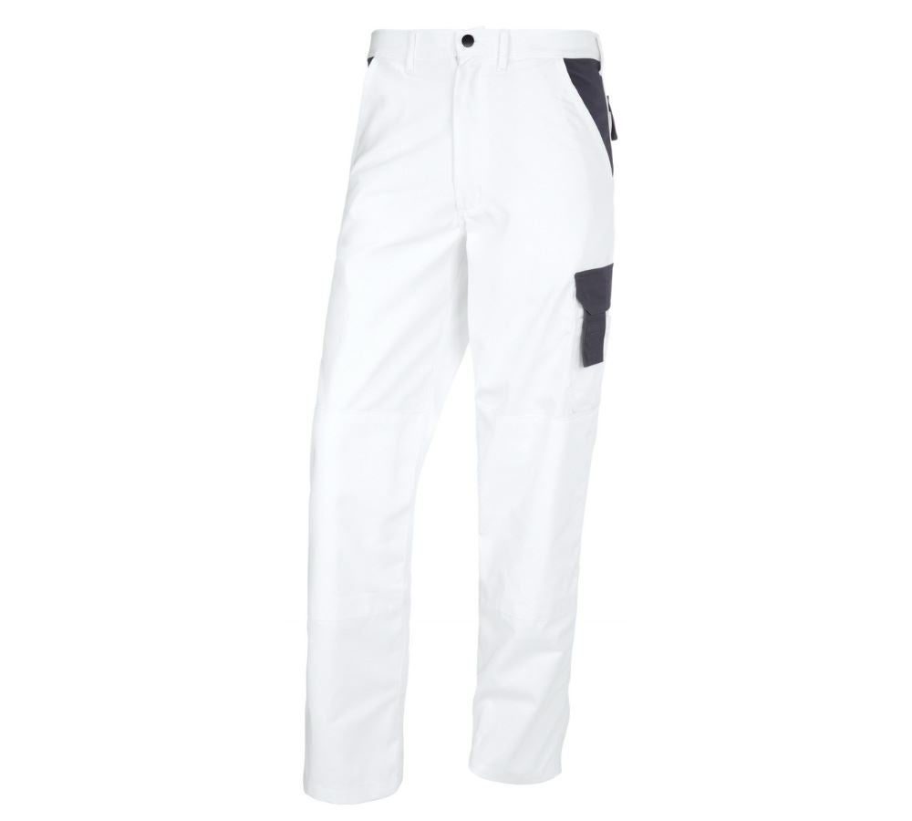 Pantaloni: STONEKIT pantaloni Odense + bianco/grigio