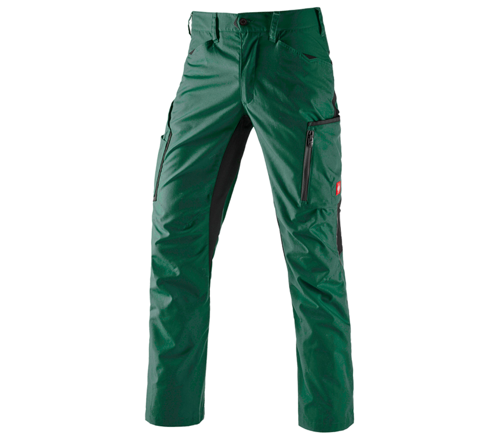 Temi: Pantaloni e.s.vision, uomo + verde/nero
