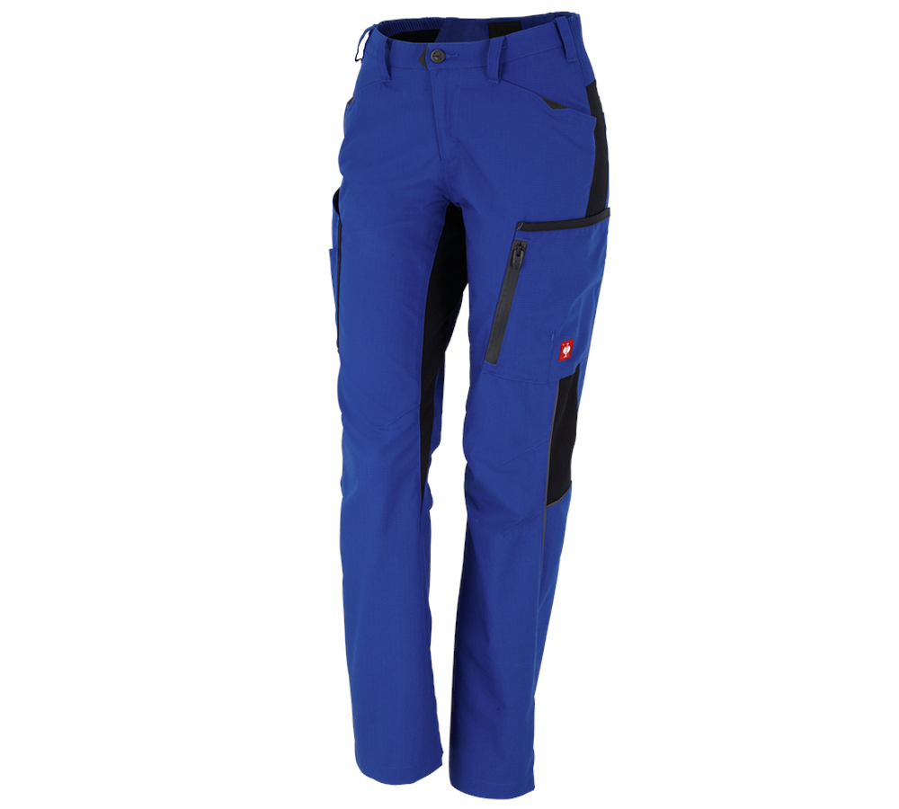 Pantaloni da lavoro: Pantaloni da donna invernali e.s.vision + blu reale/nero
