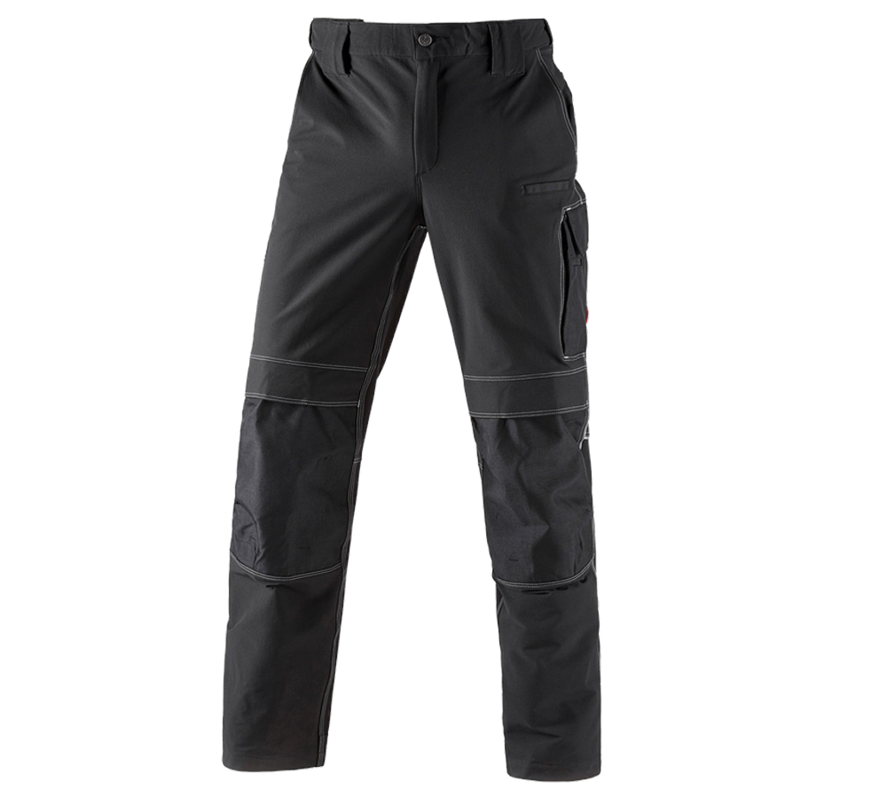 Pantaloni: Pantaloni funzionali invernali e.s.dynashield + nero