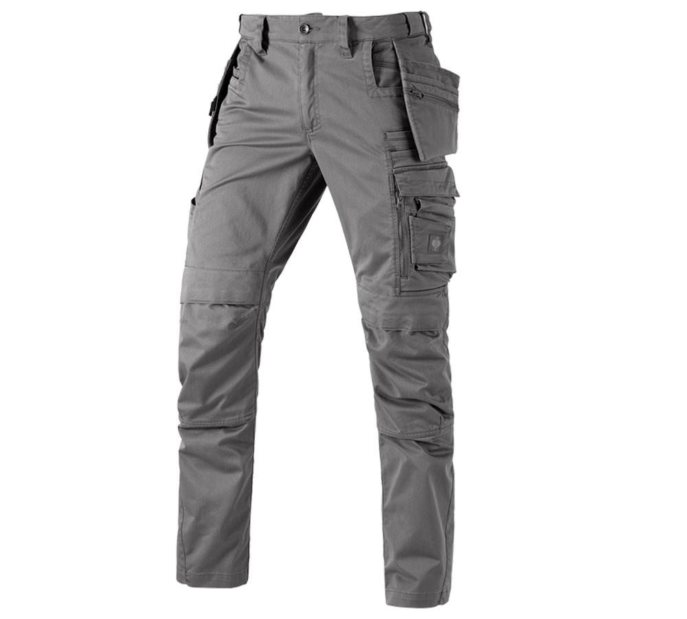 Pantaloni: Pantaloni e.s.motion ten tool-pouch + granito