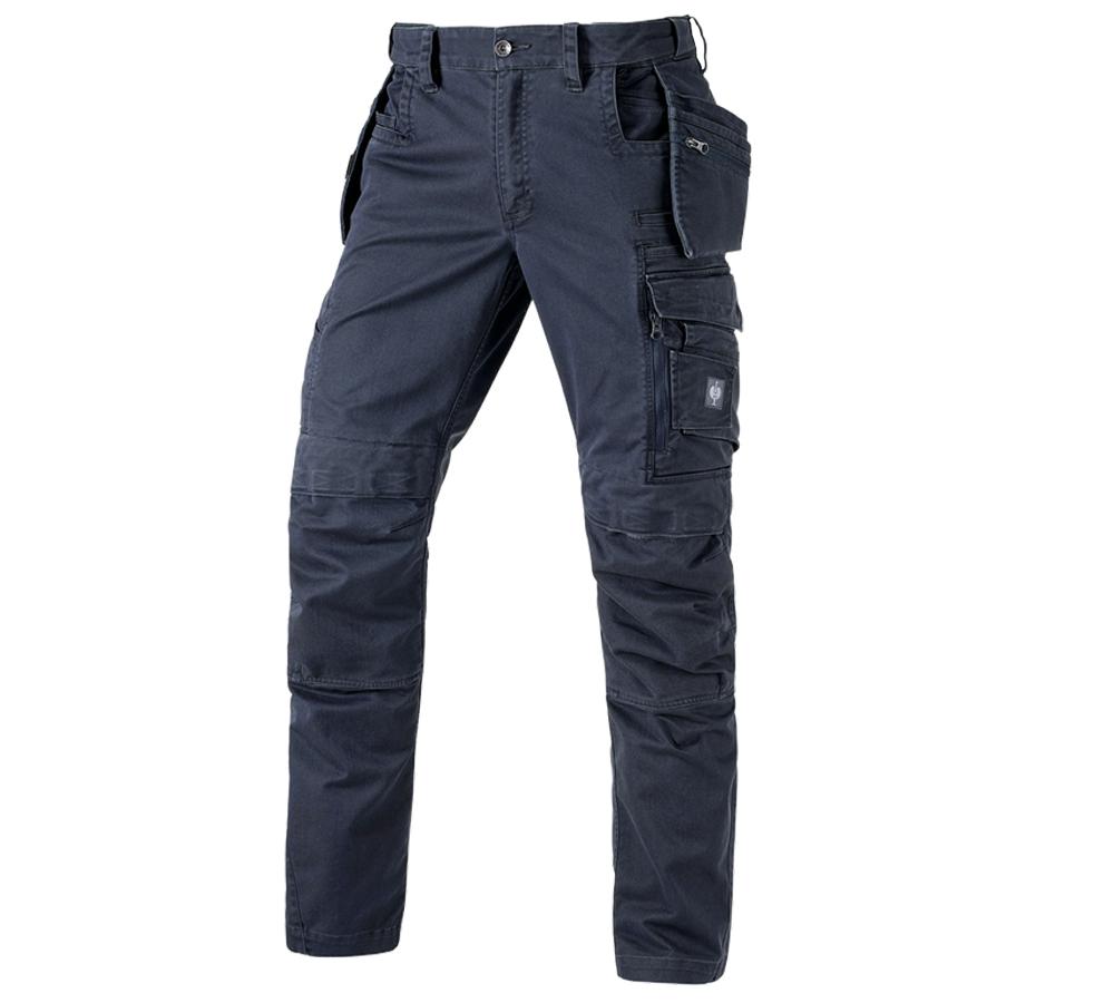 Pantaloni: Pantaloni e.s.motion ten tool-pouch + blu ardesia