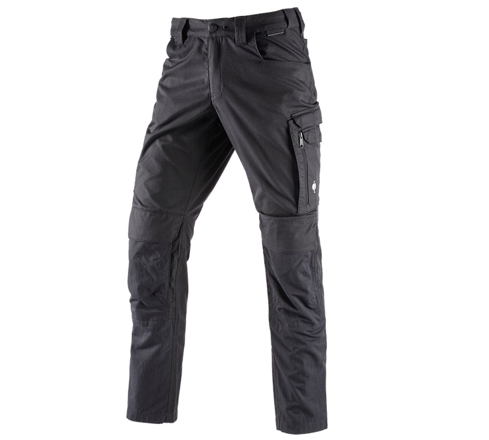 Pantaloni: Pantaloni e.s.concrete light + nero