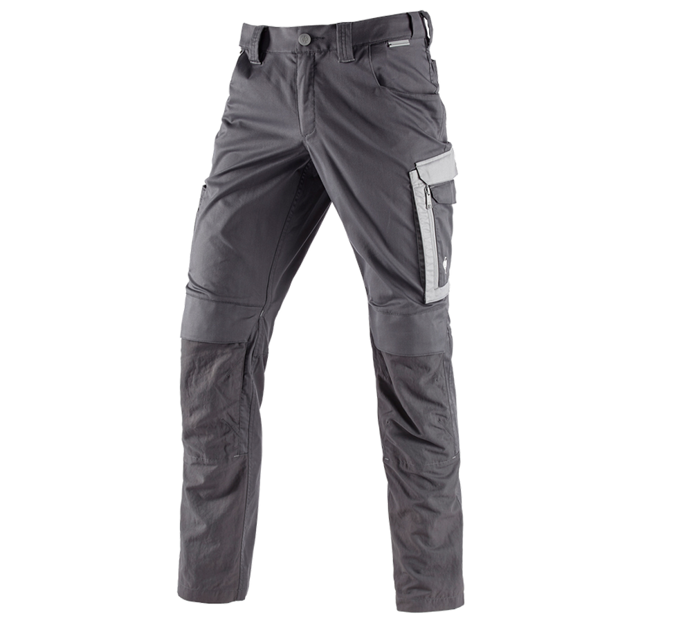Pantaloni: Pantaloni e.s.concrete light + antracite /grigio perla