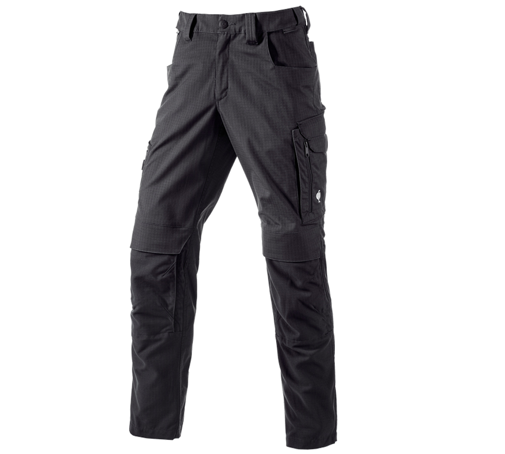 Pantaloni: Pantaloni e.s.concrete solid + nero