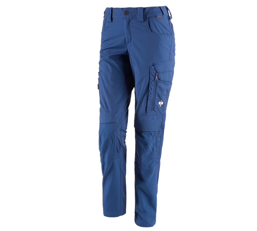 Pantaloni da lavoro: Pantaloni e.s.concrete solid, donna + blu alcalino