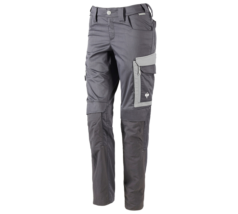 Pantaloni da lavoro: Pantaloni e.s.concrete light, donna + antracite /grigio perla