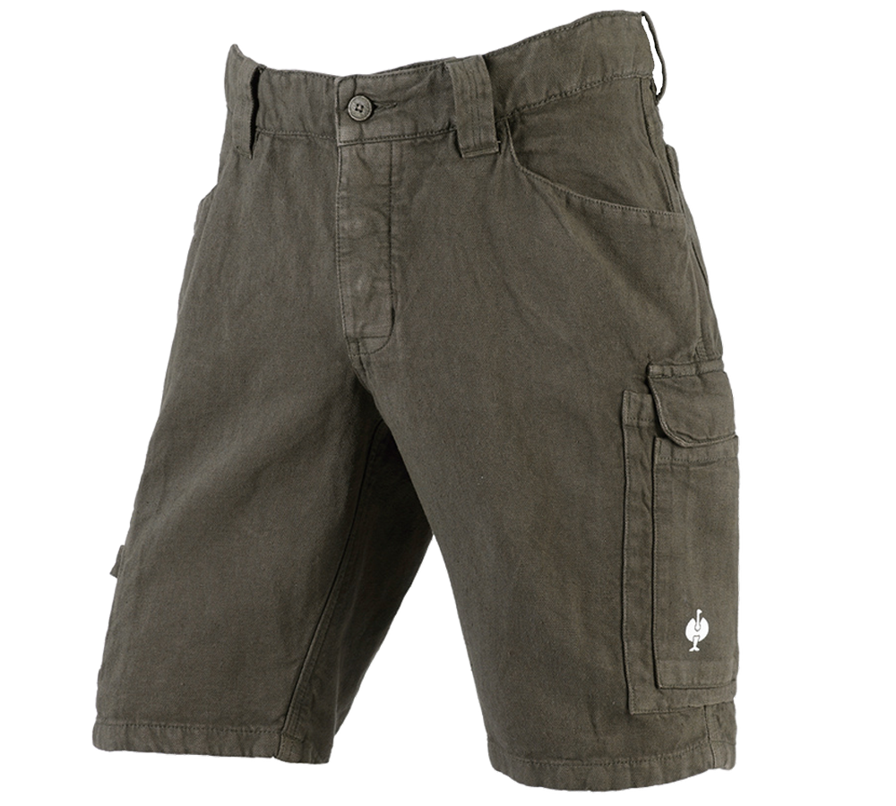 Pantaloni: Short e.s.botanica + verde naturale