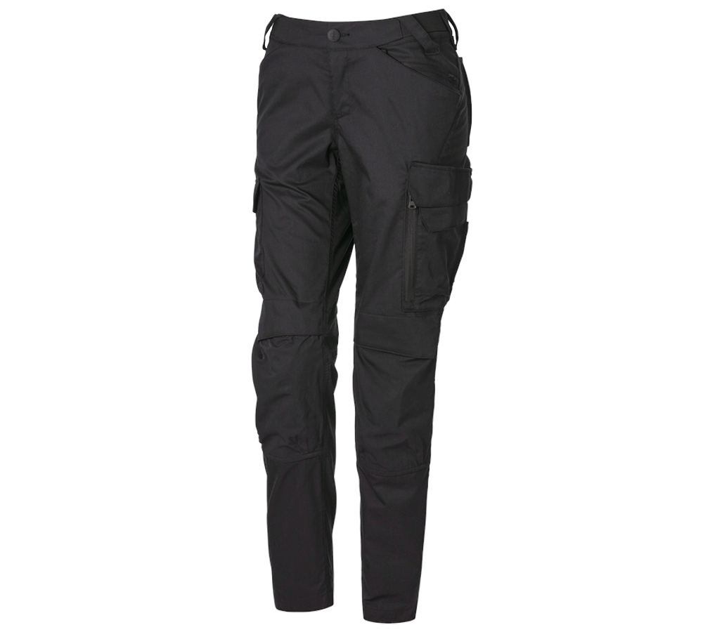 Temi: Pantaloni e.s.trail pure, donna + nero