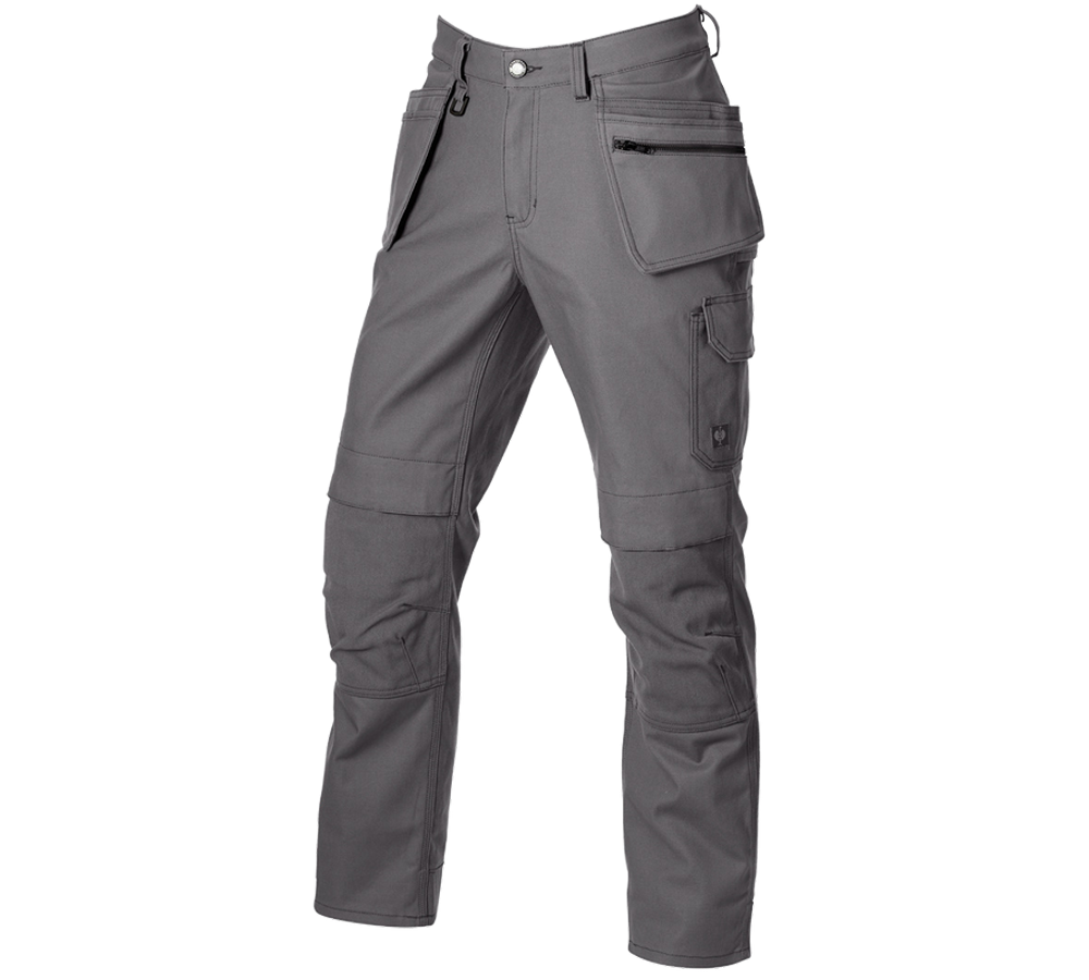 Hosen: Worker-Bundhose e.s.iconic tool-pouch + carbongrau