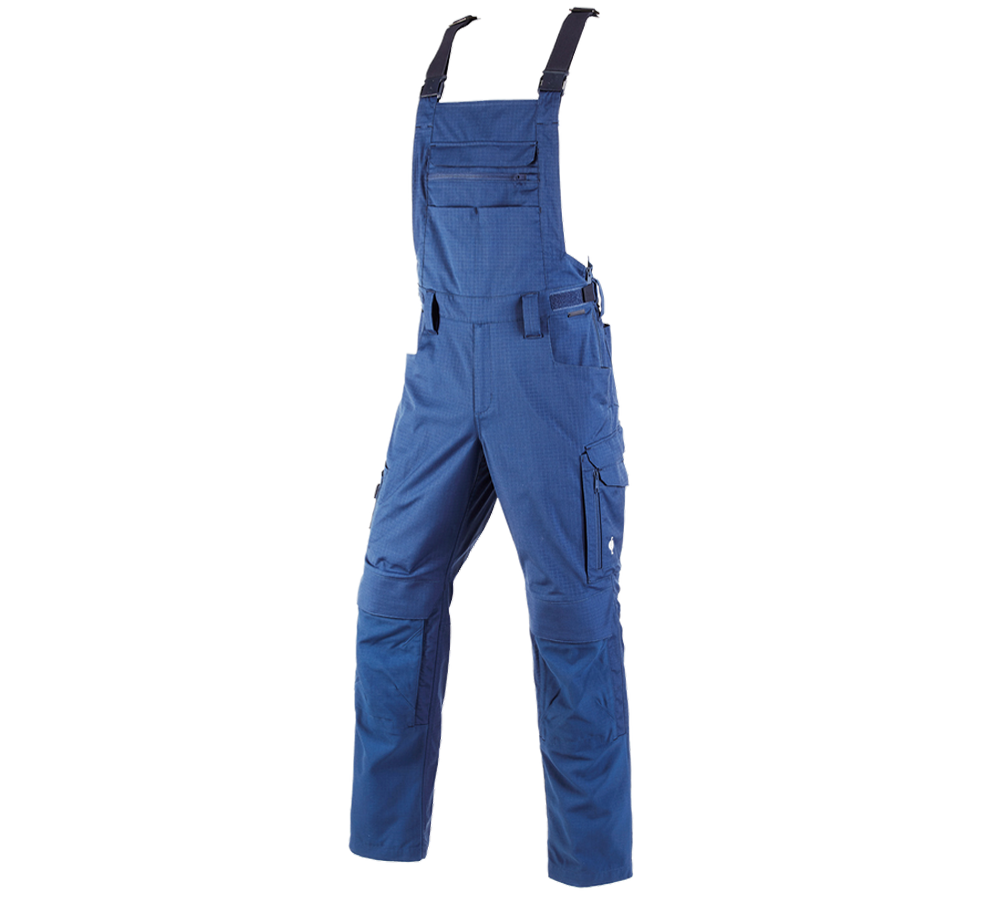 Pantaloni: Salopette e.s.concrete solid + blu alcalino