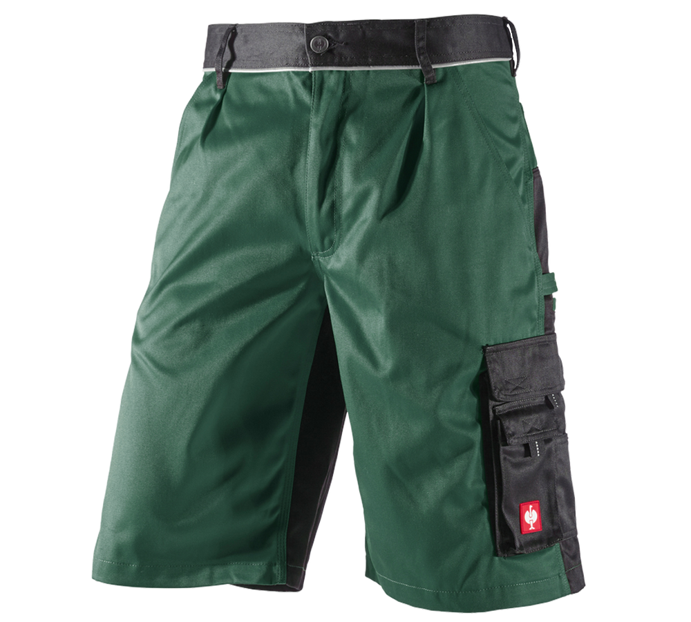 Pantaloni: Short e.s.image + verde/nero