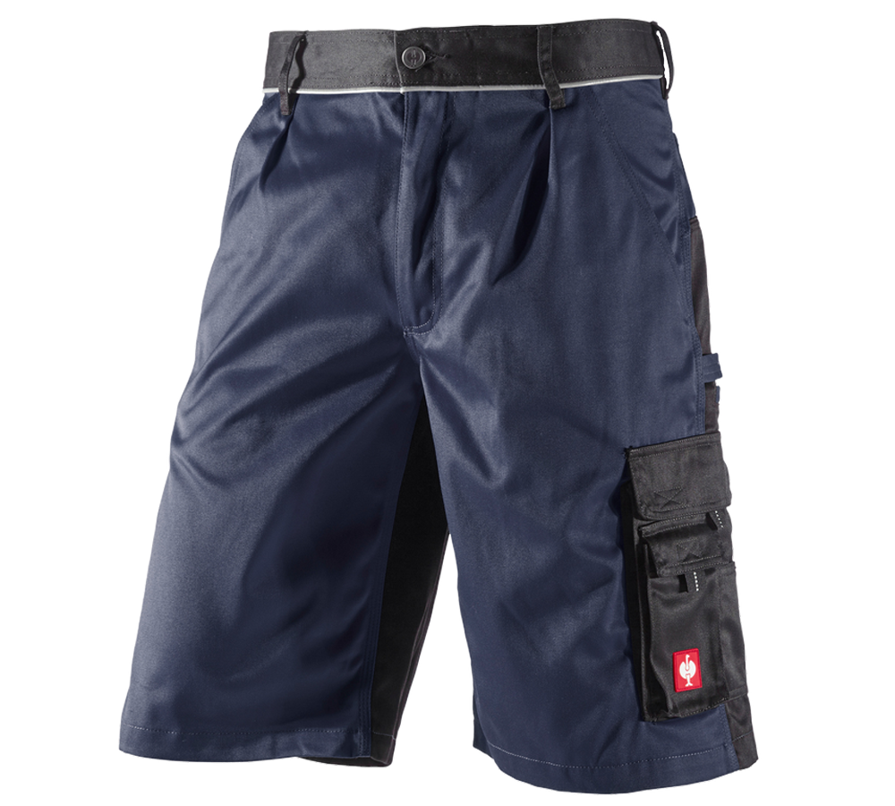 Pantaloni: Short e.s.image + blu scuro/nero