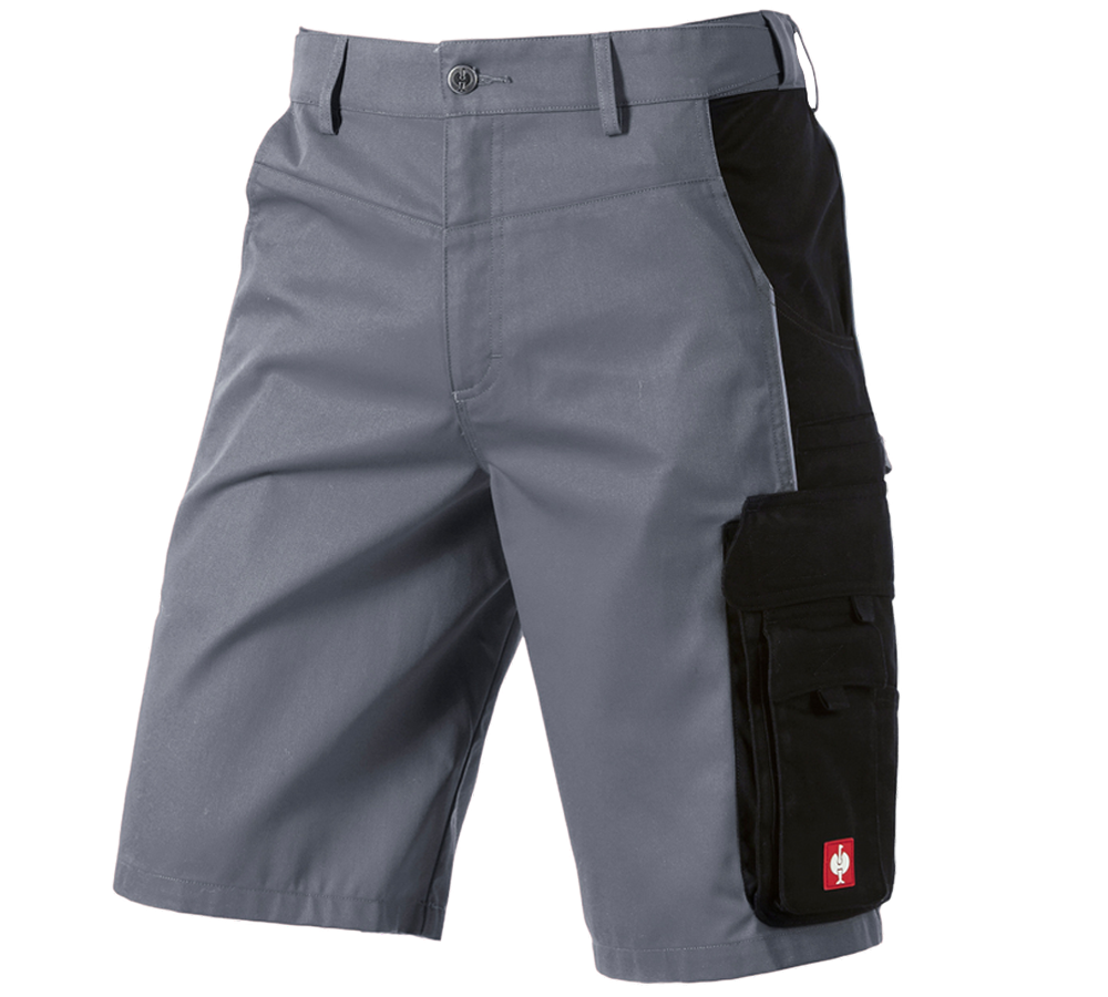 Pantaloni: Short e.s.active + grigio/nero