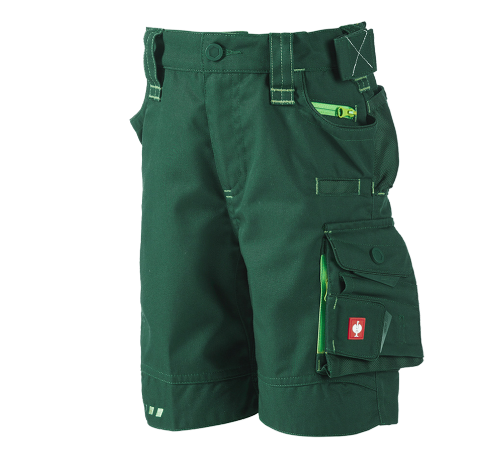 Pantaloncini: Short e.s.motion 2020, bambino + verde/verde mare