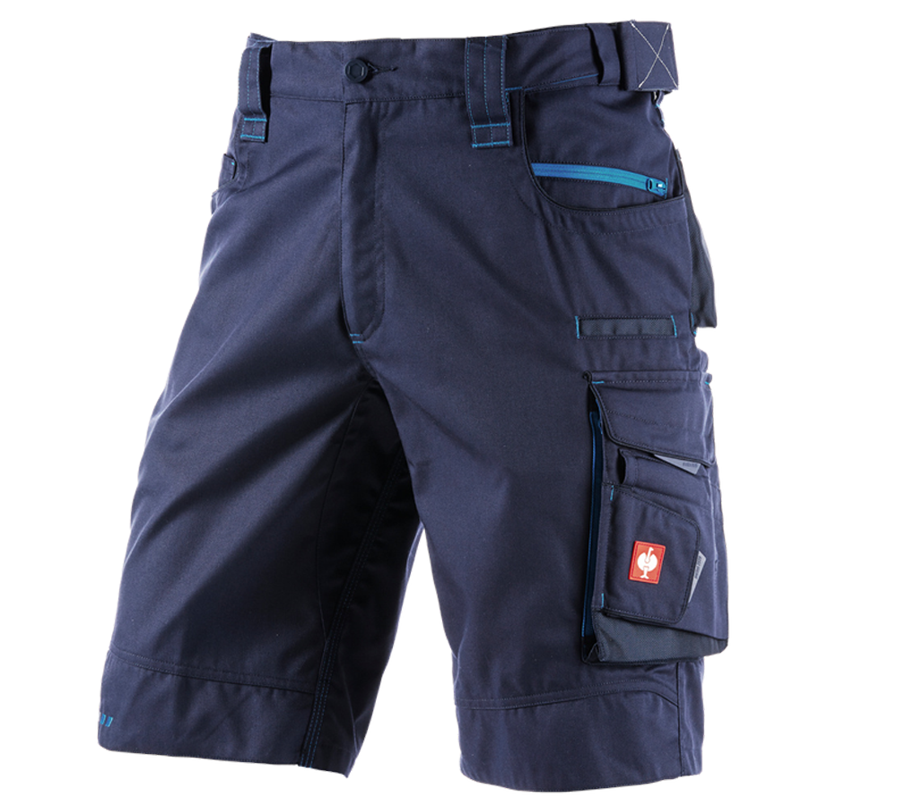 Pantaloni: Short e.s.motion 2020 + blu scuro/atollo