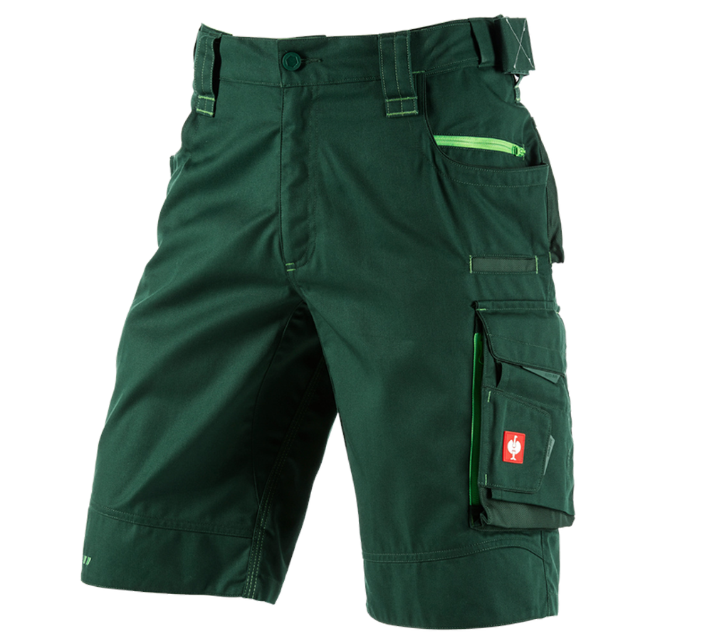 Pantaloni: Short e.s.motion 2020 + verde/verde mare