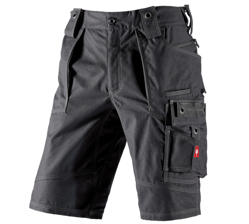 Pantaloni: Short e.s.roughtough + nero
