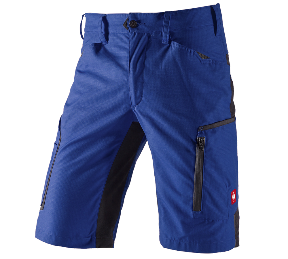 Pantaloni: Short e.s.vision, uomo + blu reale/nero