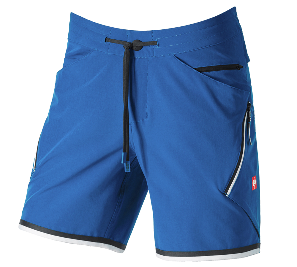 Pantaloni: Short e.s.ambition + blu genziana/grafite