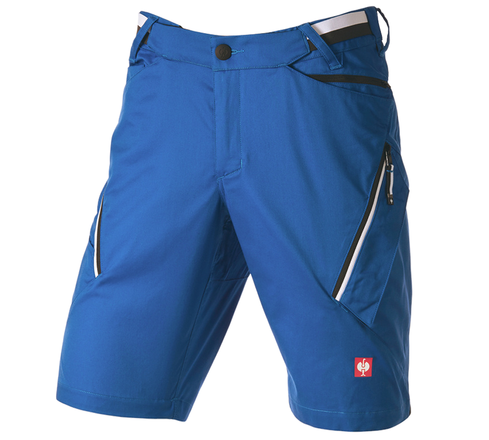 Pantaloni: Short multipocket e.s.ambition + blu genziana/grafite