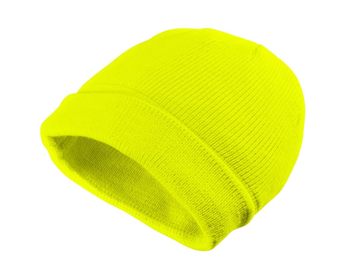 Accessori: Berretto in maglia invernale Neon + giallo