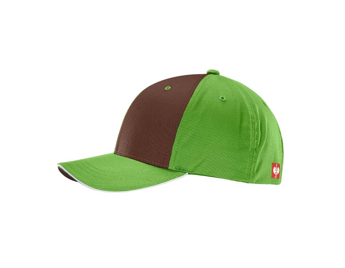 Temi: e.s. cappellino motion 2020 + verde mare/castagna