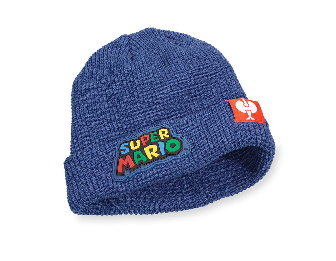Accessori: Berretto Super Mario, bambino + blu alcalino