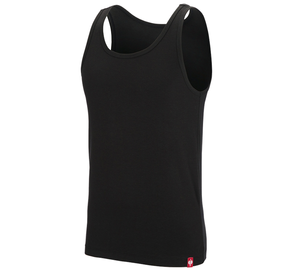 Intimo | Abbigliamento termico: e.s. modal Athletic-Shirt + nero