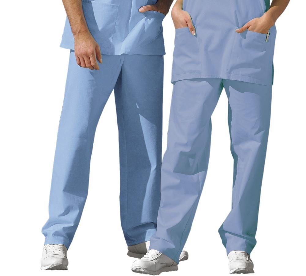 Pantaloni da lavoro: Pantaloni per sala operatoria + blu chiaro