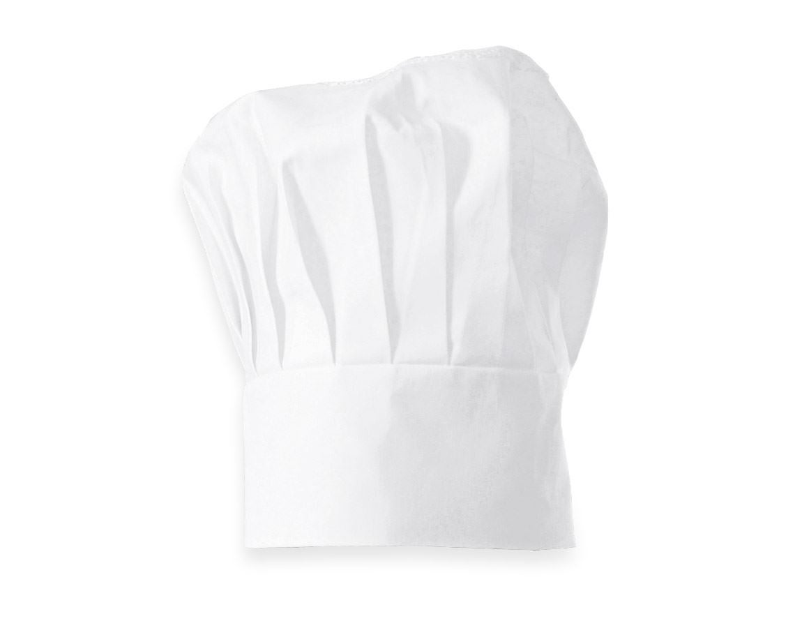 Accessori: Cappello da cuoco + bianco