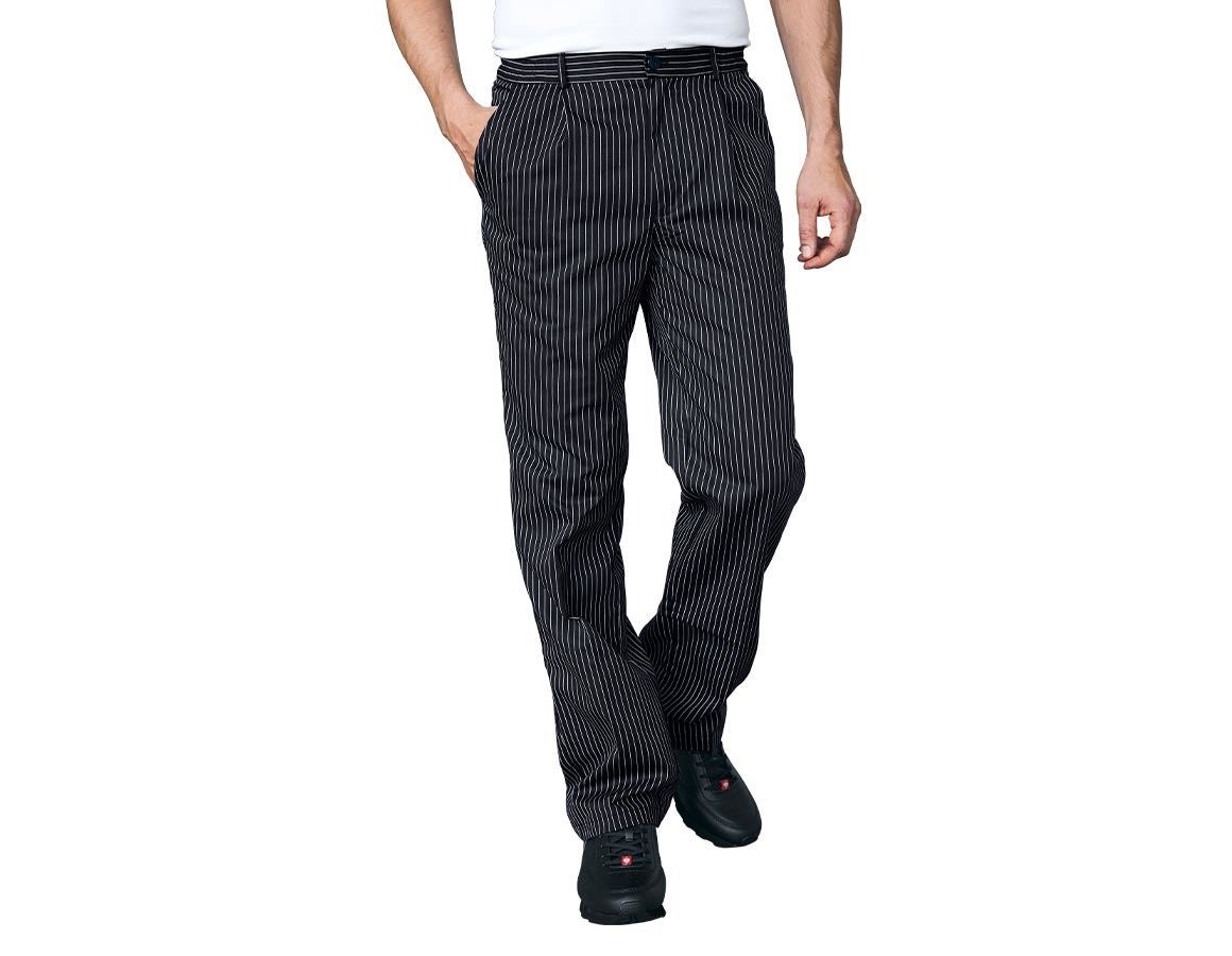 Pantaloni: Pantaloni Elegance + nero/bianco