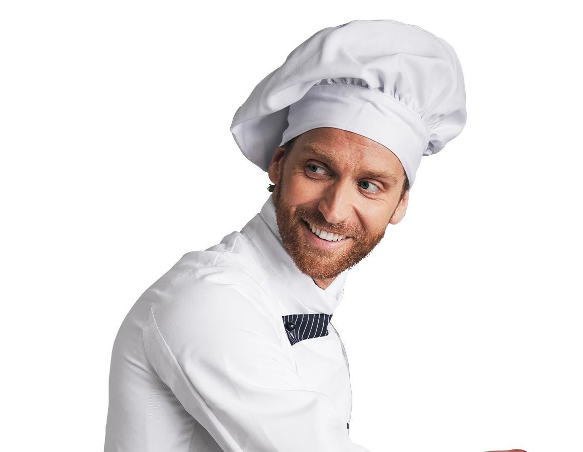 Temi: Cappello da cuoco francese + bianco