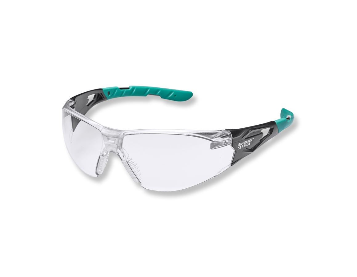 Occhiali protettivi: e.s. occhiali protettivi da donna Wise + chiaro-trasparente/turchese