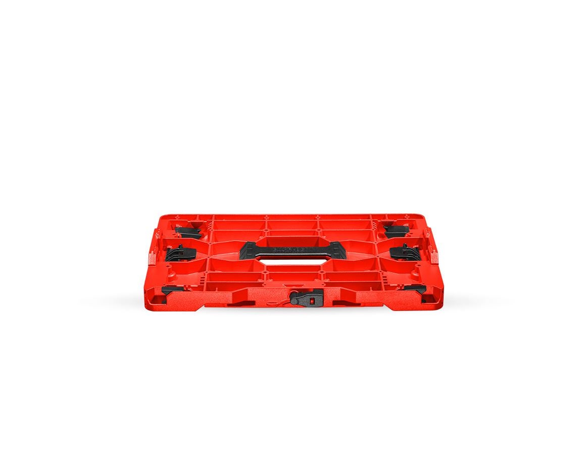 Sistema STRAUSSbox: Piastra adattatrice ibrida STRAUSSbox + rosso/nero