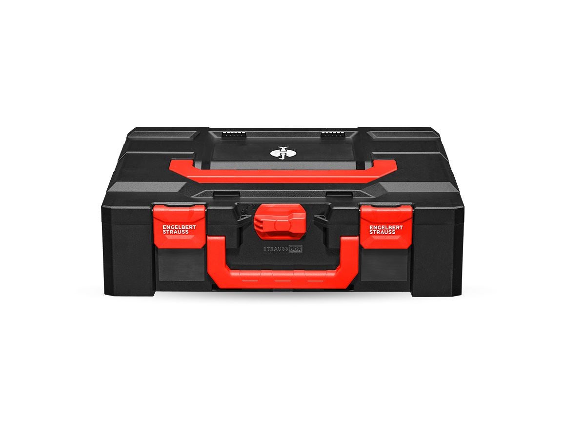 Sistema STRAUSSbox: STRAUSSbox 145 large + nero/rosso