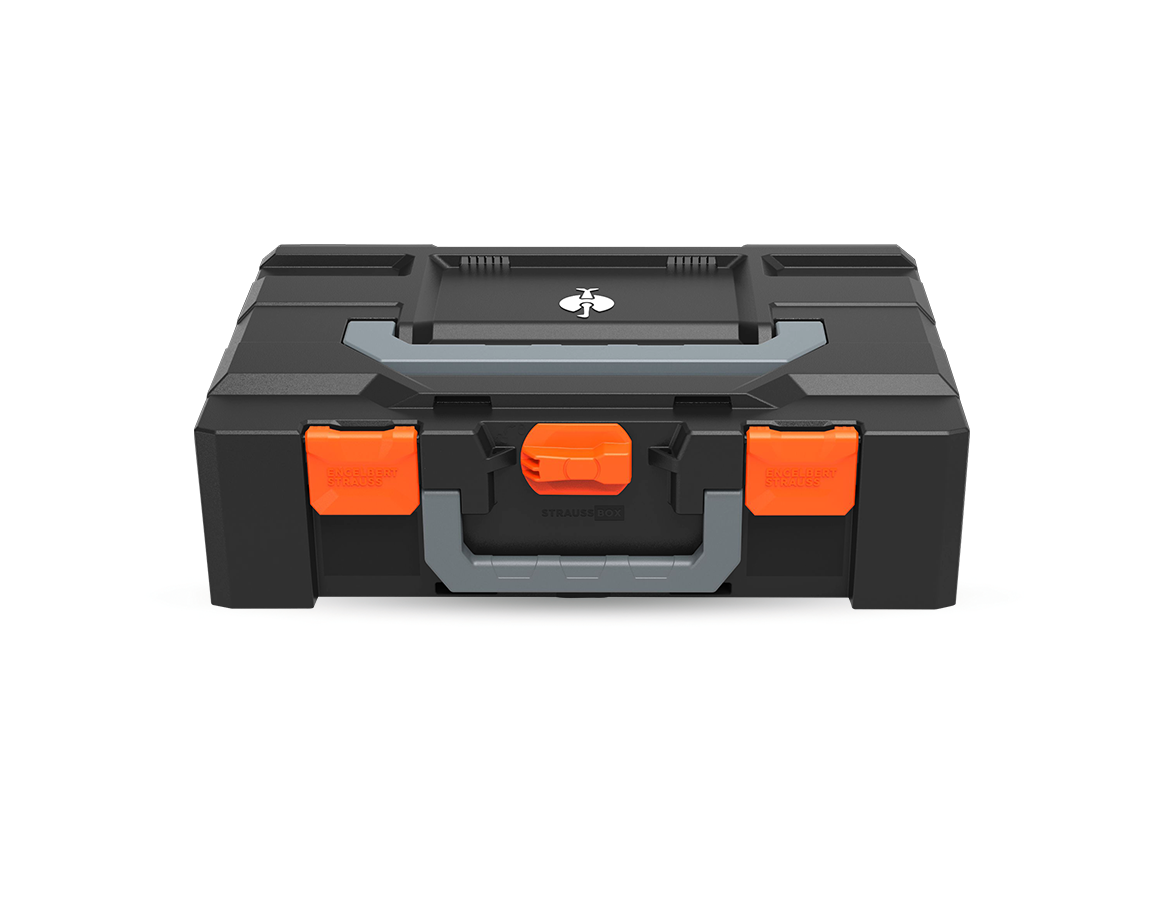 Sistema STRAUSSbox: STRAUSSbox 145 large Color + arancio fluo