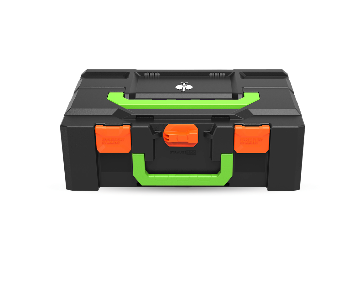 Sistema STRAUSSbox: STRAUSSbox 165 large Color + arancio fluo