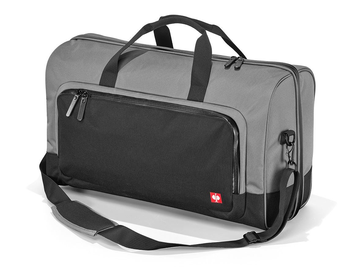 Accessori: Borsa da viaggio Weekender e.s.work&travel + grigio basalto/nero