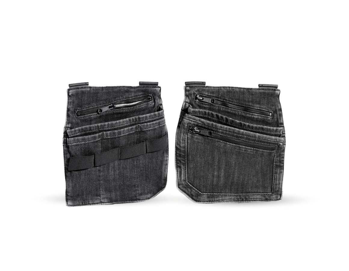 Temi: Tasche porta attrezzi in jeans e.s.concrete + blackwashed