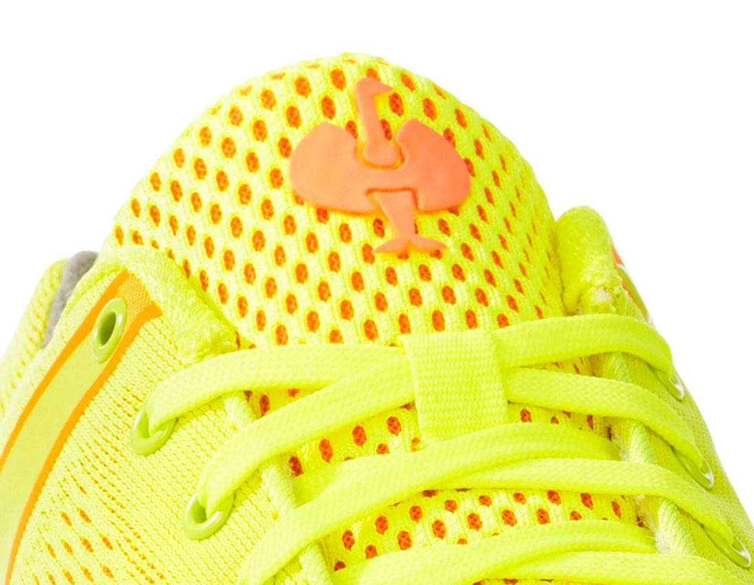 O1: e.s. O1 scarpe da lavoro Asterope + giallo fluo/arancio fluo 2