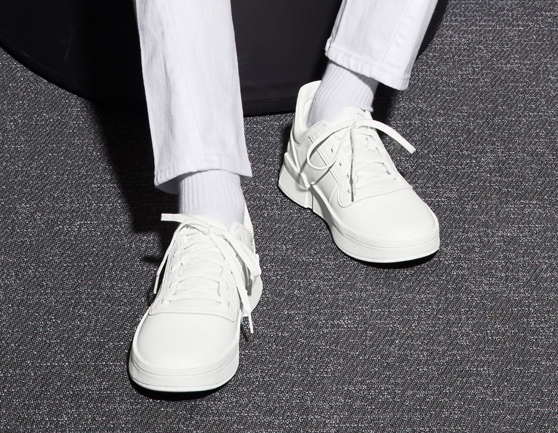 O1: O1 scarpe da lavoro e.s. Bobiri + bianco 1