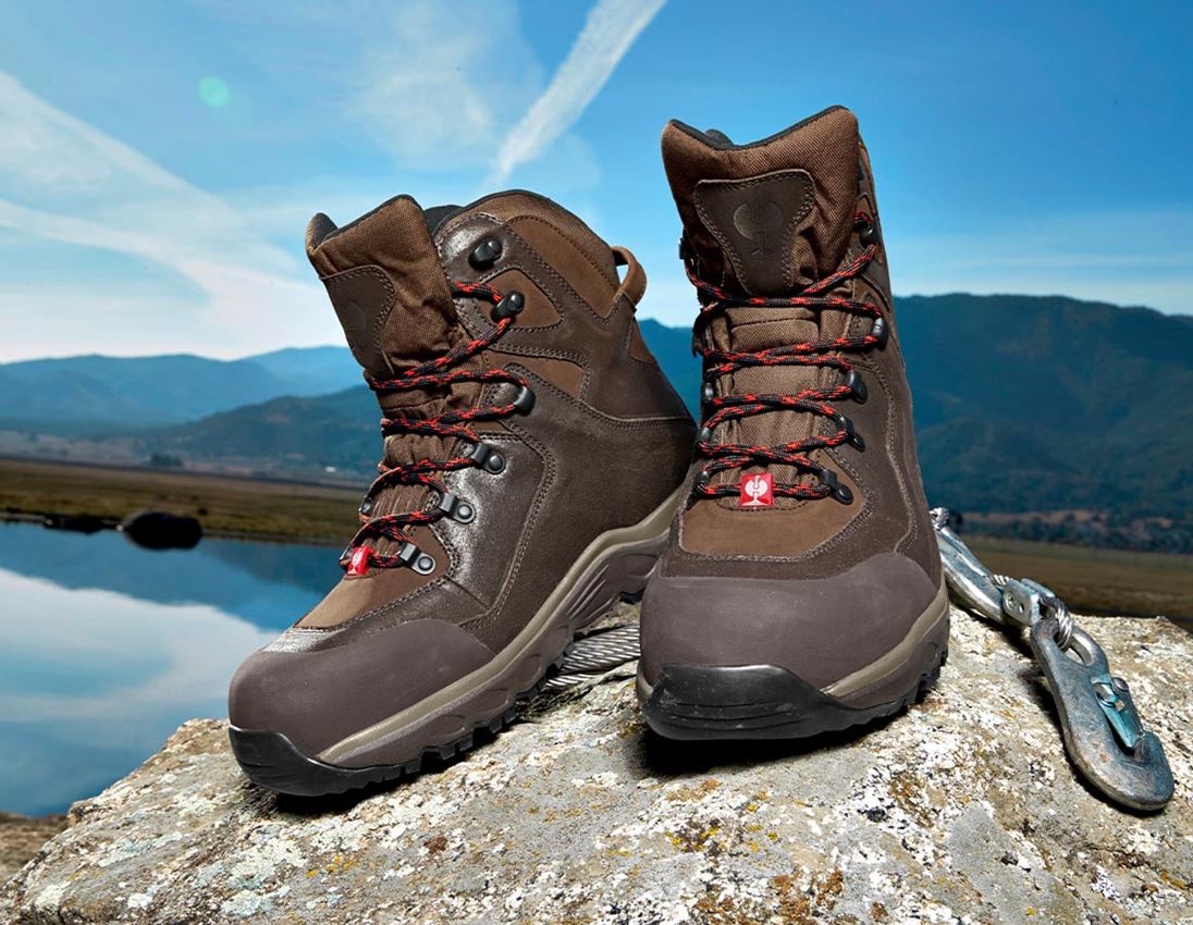 S7: S7S scarpe antinfortunis. e.s. Siom-x12 mid + castagna/nocciola