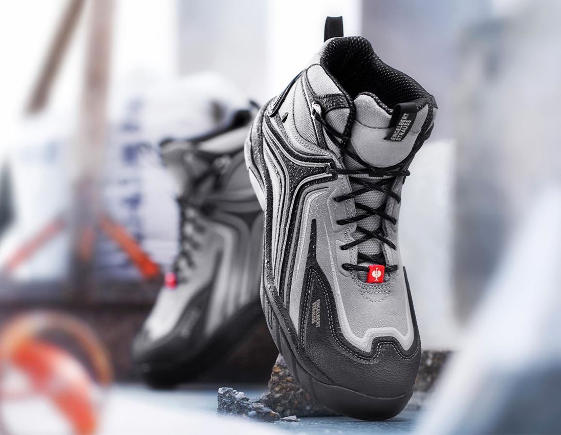 Safety Trainers: e.s. S3 scarpe antinfortunistiche Cursa + platino/antracite 
