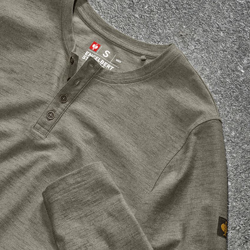 Maglie | Pullover | Camicie: Longsleeve e.s.vintage + verde mimetico melange 2