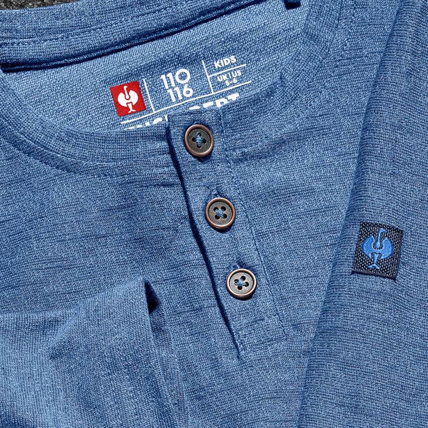 Maglie | Pullover | T-Shirt: Longsleeve e.s.vintage, bambino + blu artico melange 2