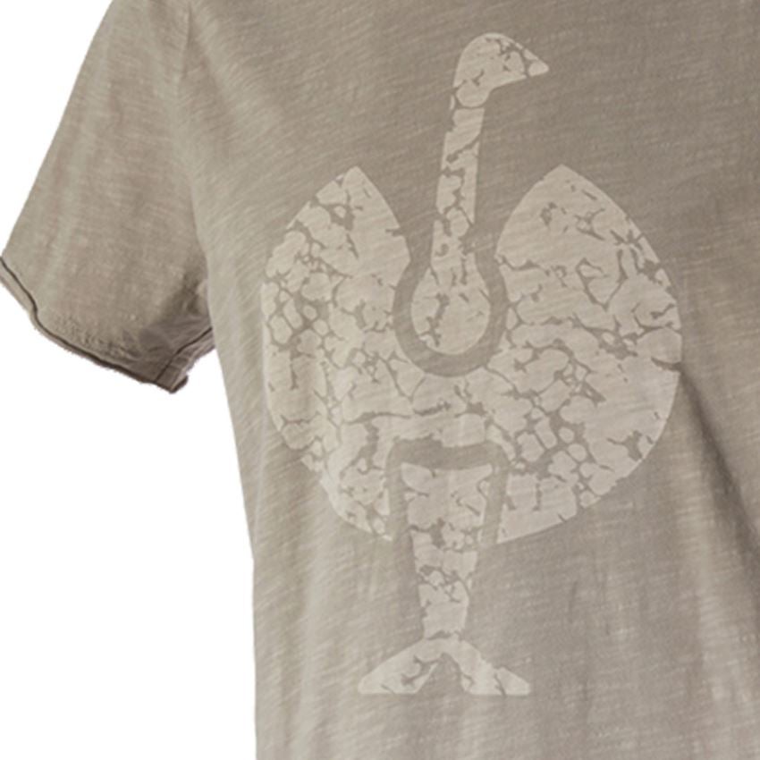 Temi: e.s. t-shirt workwear ostrich + tortora vintage 2