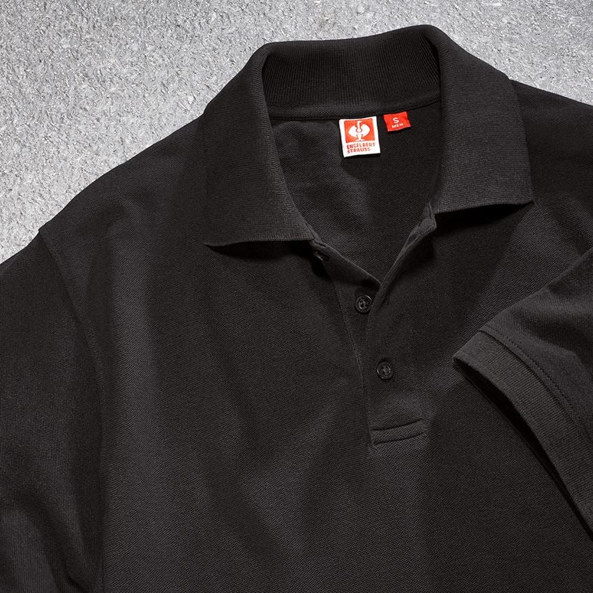 Maglie | Pullover | Camicie: Polo in piqué e.s.industry + nero 2